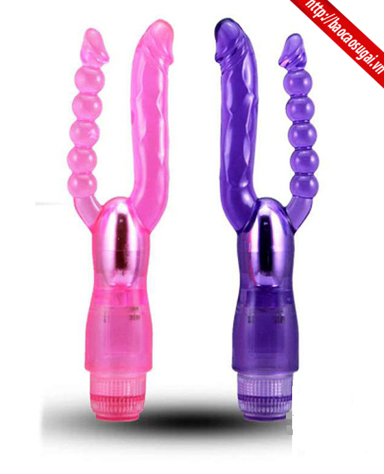 Dương vật Giả rung 2 đầu Đa năng -Double Pleasure 